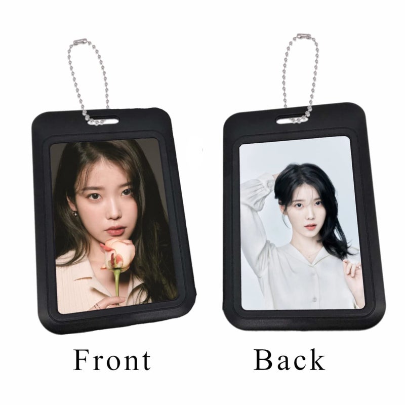 Careflection Kpop IU Photocard & Polaroid holder with free double side Photocard - Image 2