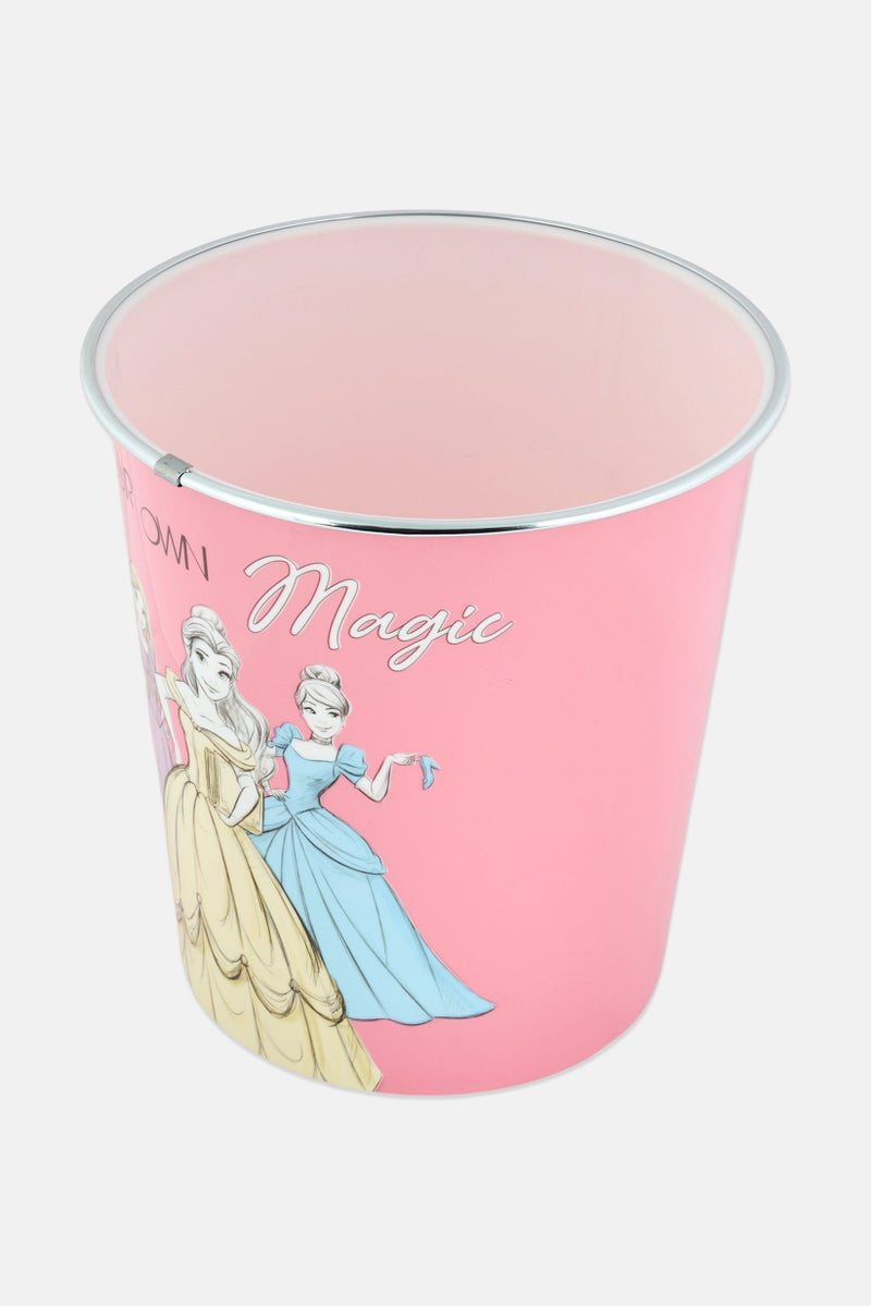 Disney Princess Dust Bin, Pink - Image 2
