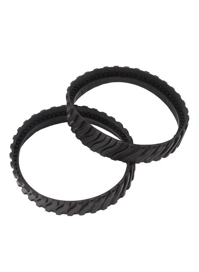 2Pcs Pool Cleaner Replacement Track Rubber Tire Track for Zodiac MX8 MX6 Robotic Pool Vacuum Cleaners