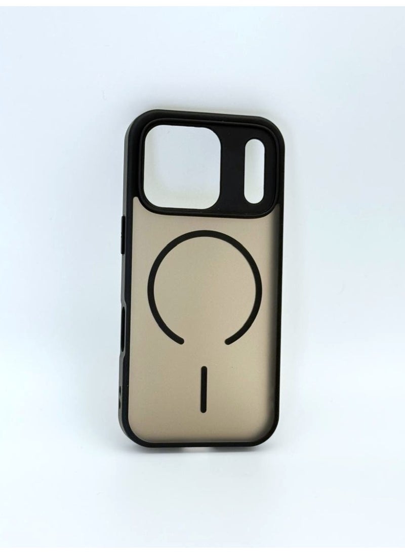 general Matte Translucent Magnetic MagSafe-Compatible Phone Case – Shockproof Soft Edge Cover with Camera Protection for iPhone 17 Pro Max - Image 2