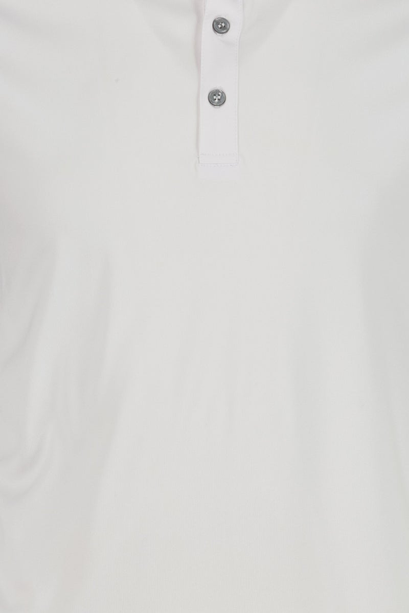 Ping Men Sportswear Fit Short Sleeves Training Polo Shirt, White - Image 5