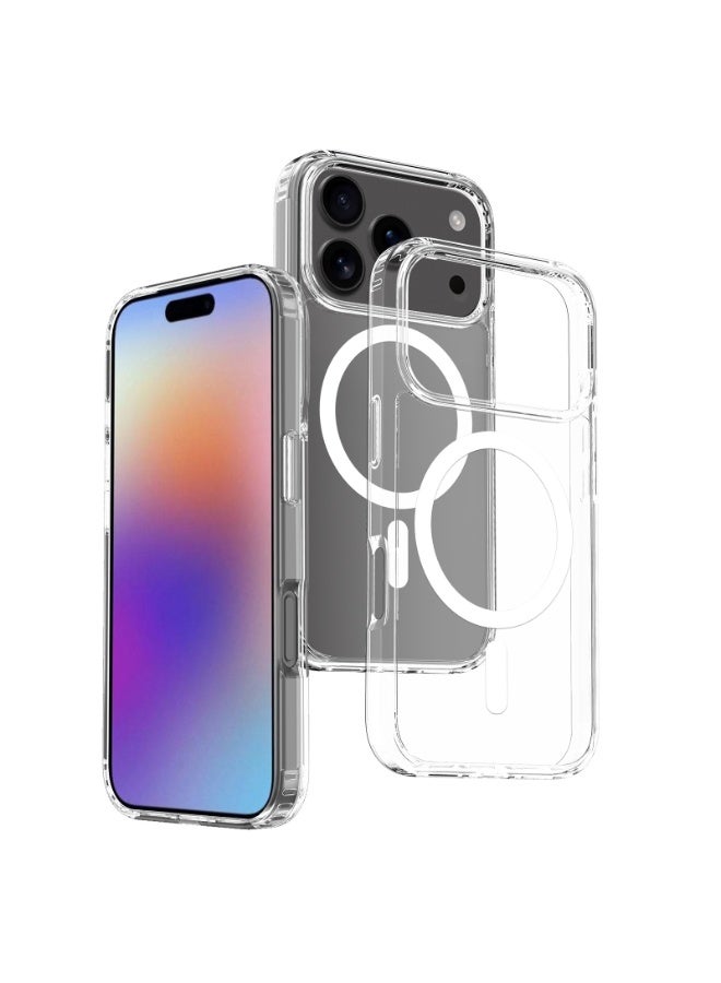 iPhone 17 Pro Max Case Cover Clear Magsafe Non-Yellowing Case iPhone 17 Pro Max Bumper Drop Protection Scratch-Resistant Cover For iPhone 17 Pro Max Cover 6.9-inch - Image 1