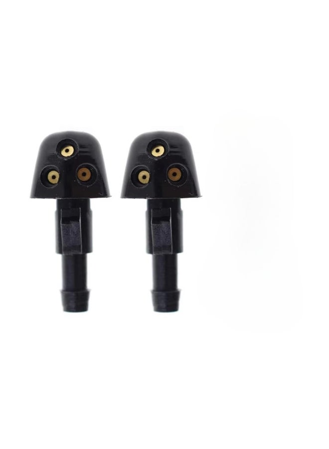 Generic 2pcs Car Windshield Water Spray Jet Nozzle Windscreen Wiper Washer For Suzuki Swift SX4 Grand Vitara Car Accessories 