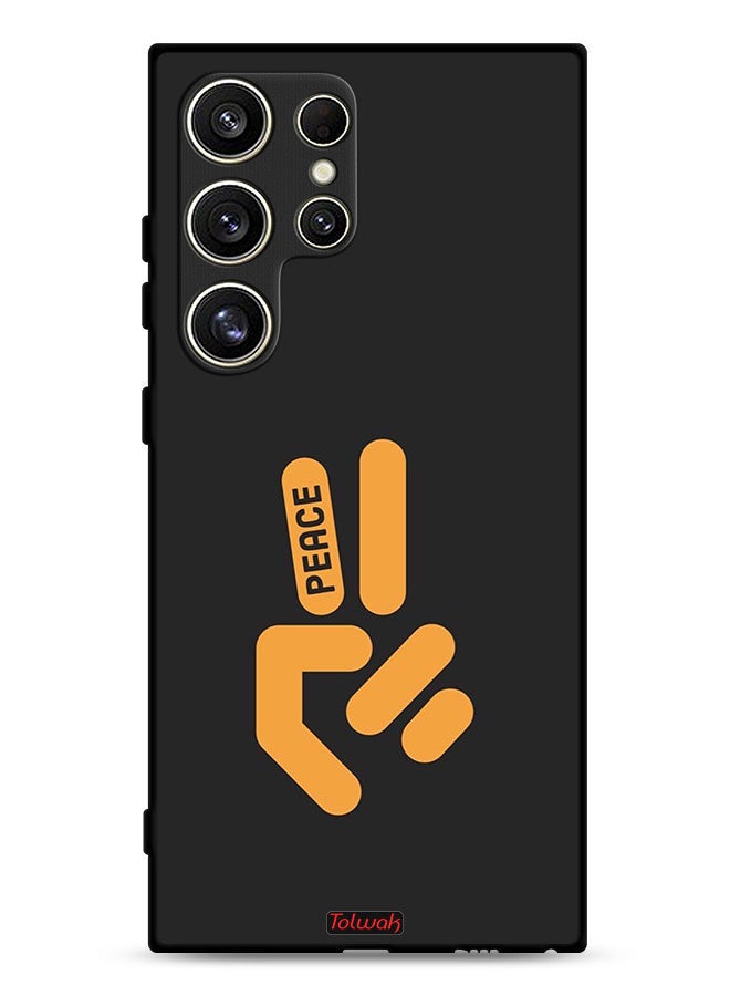 Tolwak Samsung Galaxy S24 Ultra 5G Protective Case Cover Peace - Image 1