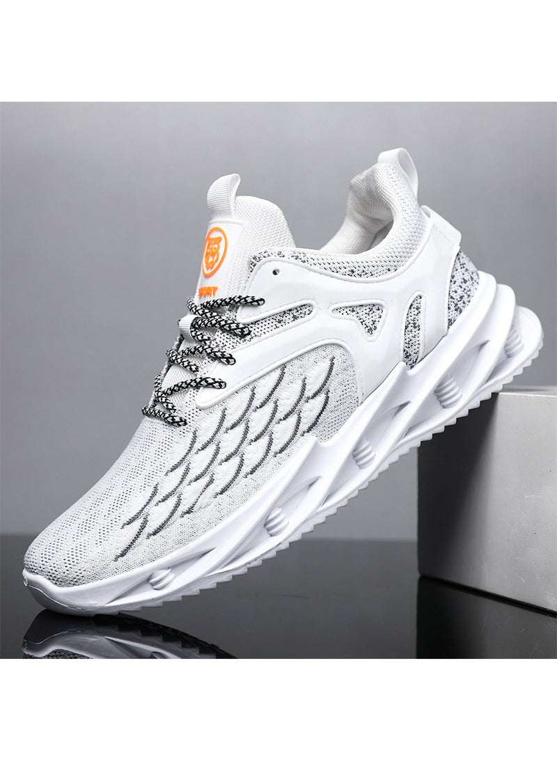 شاربدو أحذية مشي رجالية خفيفة الوزن قابلة للتنفس، شبكة منسوجة، أحذية ركض كاجوال للرجال، أحذية تنس للتمرين، أحذية رياضية مضادة للانزلاق للرجال - Image 3