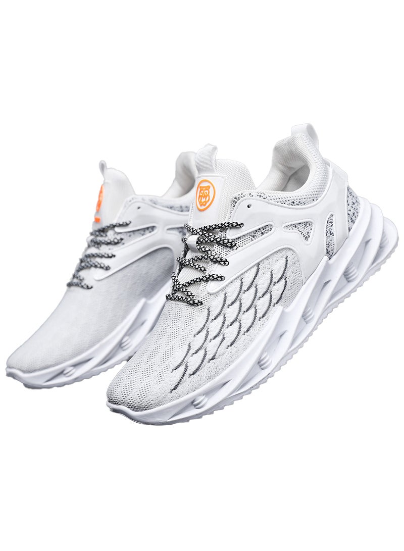 شاربدو أحذية مشي رجالية خفيفة الوزن قابلة للتنفس، شبكة منسوجة، أحذية ركض كاجوال للرجال، أحذية تنس للتمرين، أحذية رياضية مضادة للانزلاق للرجال - Image 2