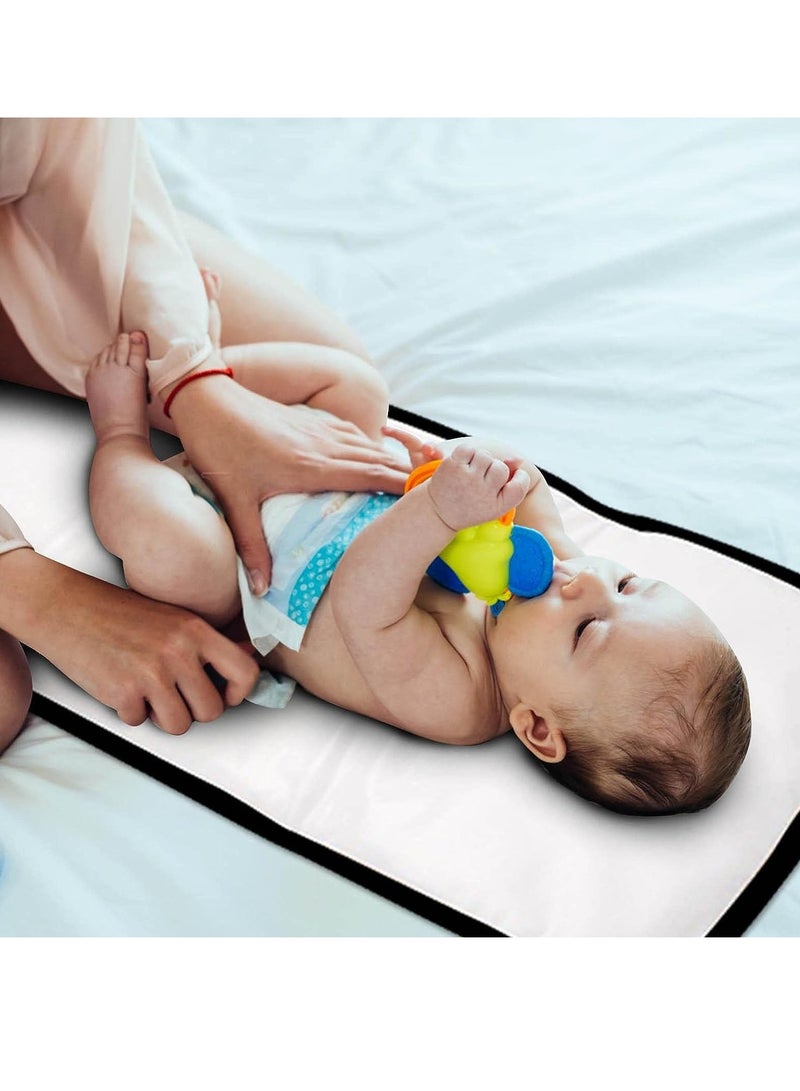 DOOKOO Folding Changing Pad, Diaper Pad, Waterproof, Foldable, Comfortable Changing Mat - Image 3