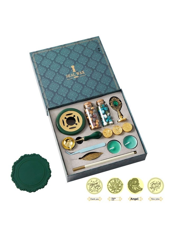 BLOT Fire Paint Seal Full Set Of Source Manufacturers Envelope Sealing Wax Creative Star Fire Paint Wax Grain Set - Image 1
