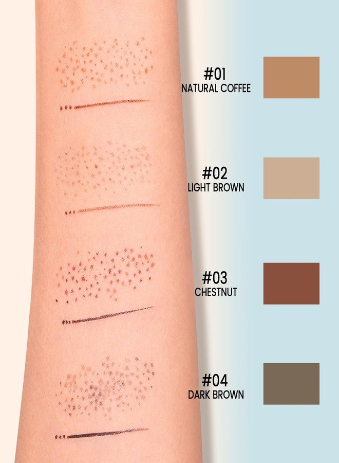 pudaier 2-in-1 Dual Ended Microblading Freckle Pen & Freckle Stamp,Waterproof Freckle Stamp & Precise 15°Tip for Natural Lifelike Freckle Makeup,Perfect Make up,Last 24Hrs. - Image 5