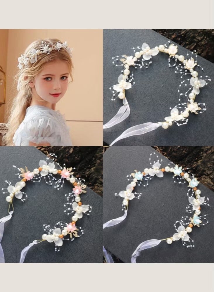 Girls Hair Band Headdress, Children's Hairpin Clips at the Back of the Head, Anti-Slip Headband Hair Accessories for Pressing Hair，Fashion Girls Accessories Hair Accessories - Image 4