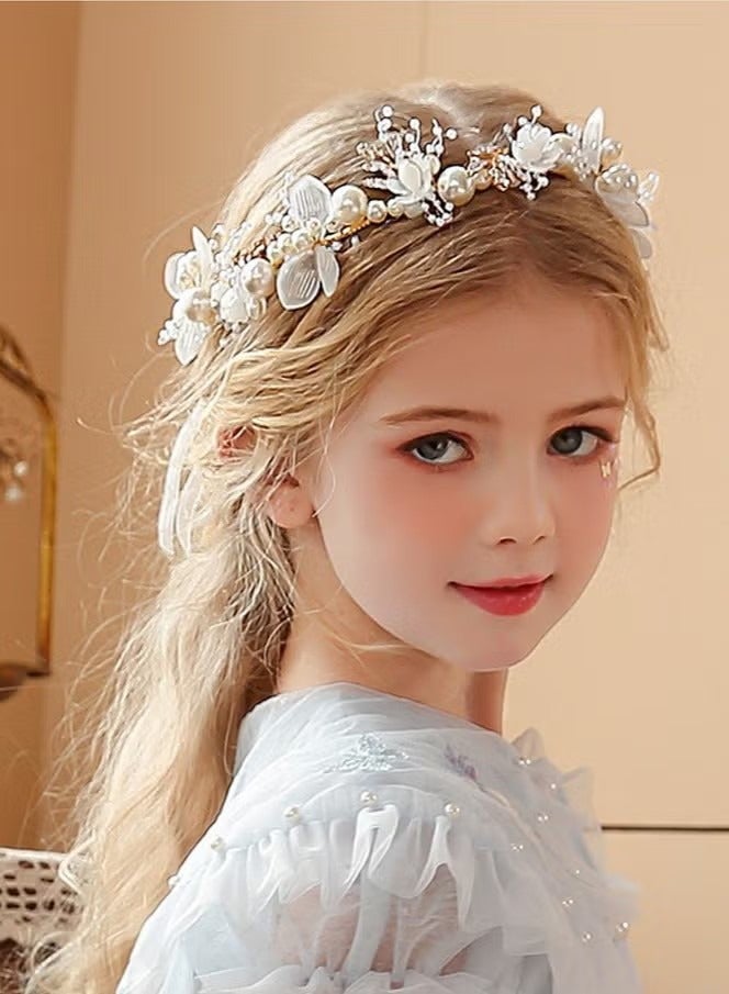 Girls Hair Band Headdress, Children's Hairpin Clips at the Back of the Head, Anti-Slip Headband Hair Accessories for Pressing Hair，Fashion Girls Accessories Hair Accessories - Image 2