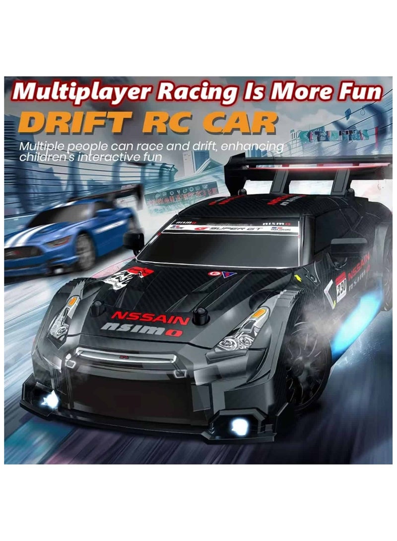 أنمي 1: 24 مقياس الانجراف أرسي سيارة الاطفال لعبة (الأحمر) - Image 3