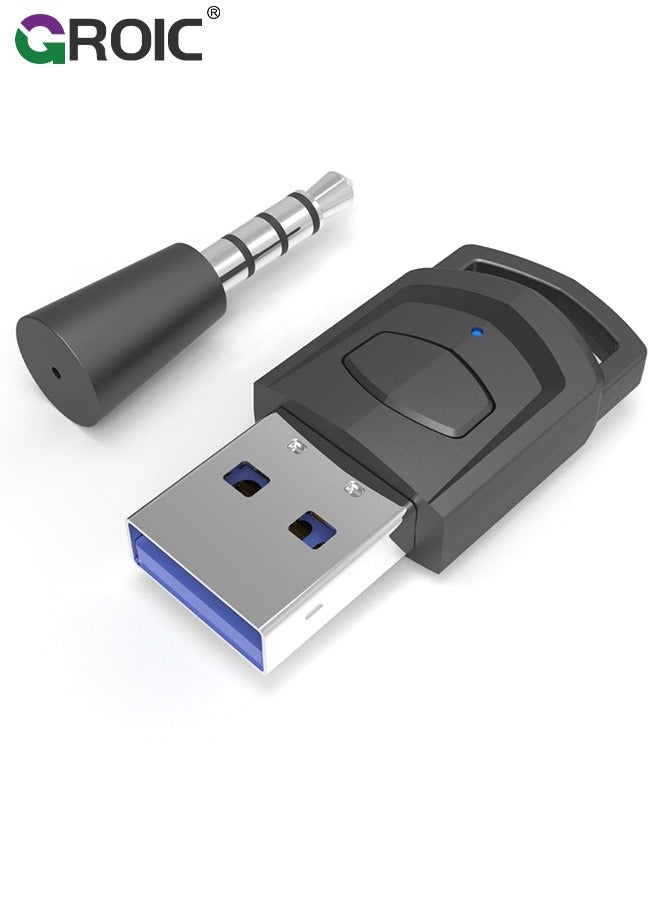 GROIC Universal Plug and Play Bluetooth 5.0 Sound Transmitter, Wireless Bluetooth Transmitter Receiver, Professional Plug and Play BT Sound Transmitter for PC  - Image 1