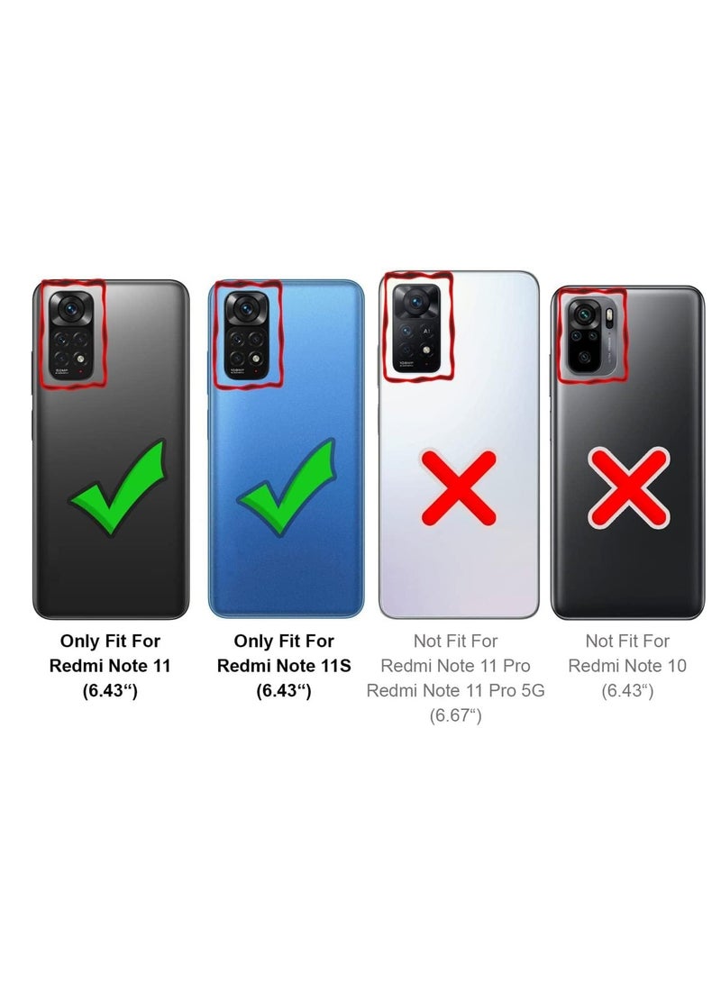 تين تك جراب شفاف مضاد للصدمات لموبايل شاومي ريدمي نوت 11 اس /Xiaomi Redmi Note 11s  بتصميم رائع عالي الجودة وحماية قصوى من تين تك - شفاف - Image 2