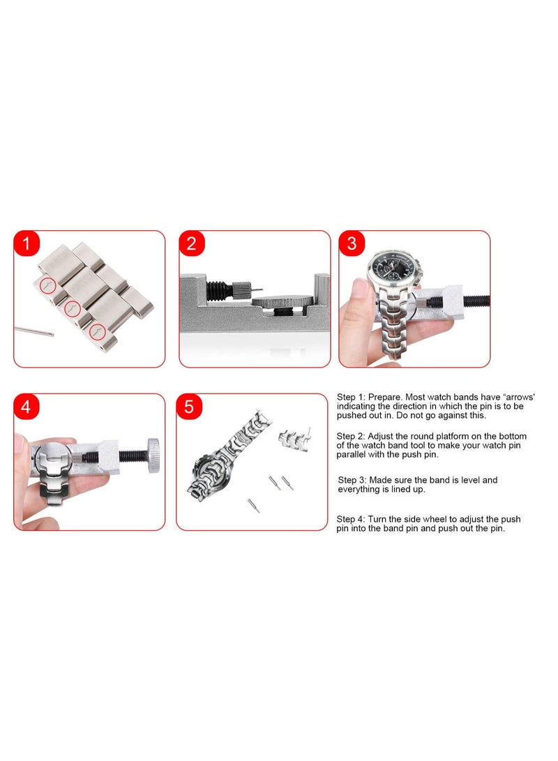 Sanda Wristwatch Strap Adjusting Repair Tool With 3 Pins - Image 4