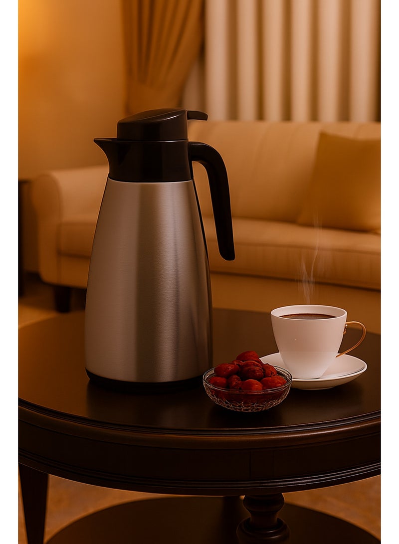 باصرة ترمس قهوة وشاي ستانليس ستيل 1.9 لتر