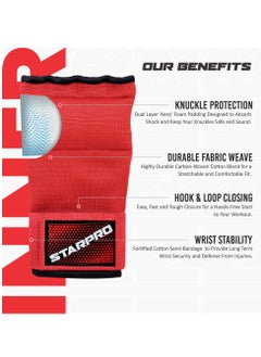 Starpro Original Boxing Wraps Men & Women | Many Colors | Thumb & Loop | Boxing Hand Wraps for Boxing Gloves Men, Boxing Hand Wraps for Men, Boxing Wraps Women, Hand Wraps for Boxing Gloves Women  - Image 3