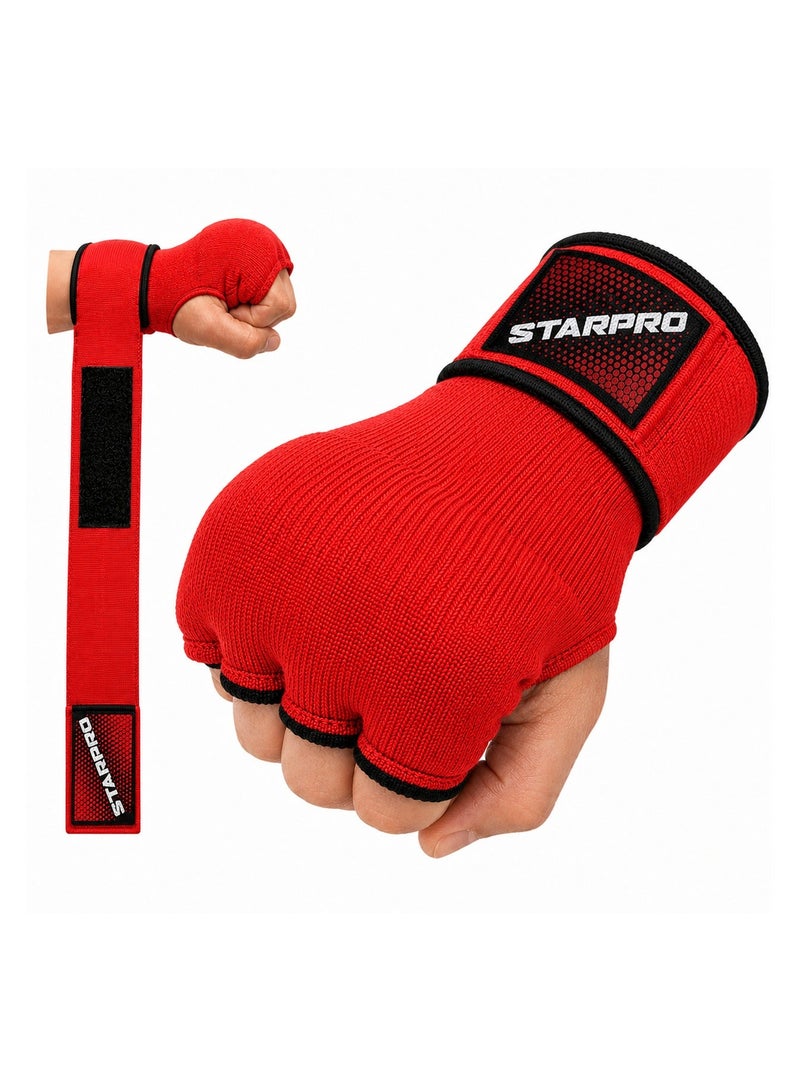 Starpro أربطة ملاكمة أصلية للرجال والنساء | ألوان متعددة | إبهام وحلقة | أربطة يد ملاكمة لقفازات الملاكمة للرجال، أربطة يد ملاكمة للرجال، أربطة ملاكمة للنساء، أربطة يد لقفازات الملاكمة للنساء - Image 1