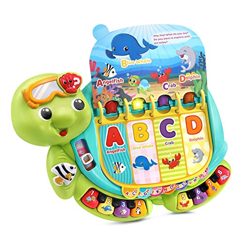 VTech Touch and Teach Sea Turtle Interactive Learning Book, Green - Image 3