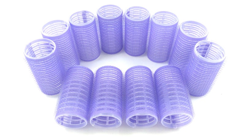 Kamay's Self Grip Holding Rollers Hairdressing Curlers Hair Design Sticky Cling Style For DIY Or Salon By Kamay's (30mm/1.2" Medium Size 12PCS) - Image 2