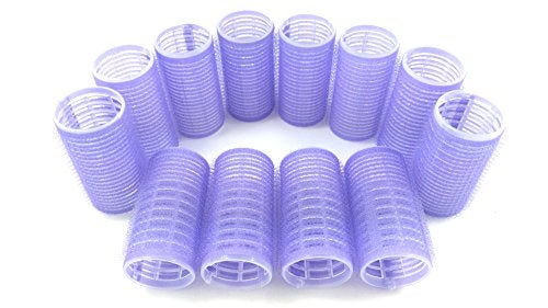 Kamay's Self Grip Holding Rollers Hairdressing Curlers Hair Design Sticky Cling Style For DIY Or Salon By Kamay's (30mm/1.2" Medium Size 12PCS) - Image 1