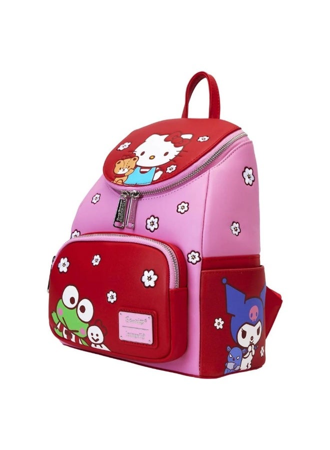 Loungefly X Funko Pop! Sanrio Hello Kitty And Friends Color Block Mini Backpack (22.86 X 11.43 X 26.67 Cm) - Image 2