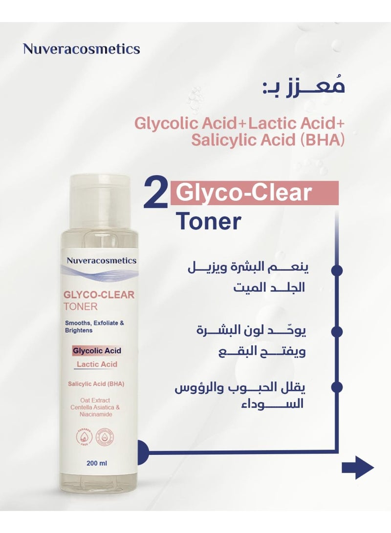 NuveraCosmetics Nuvera Glyco-Clear Toner 200ml - Image 2