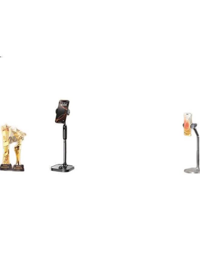 Lingchen Phone Stand, Desktop And Filming, Multifunctional 360° Rotating And Height-Adjustable, Overhead Shooting, Lazy Binge-Watching, Tiktok Video Tool, Online Class Learning, Versatile Phone Holder - Image 1