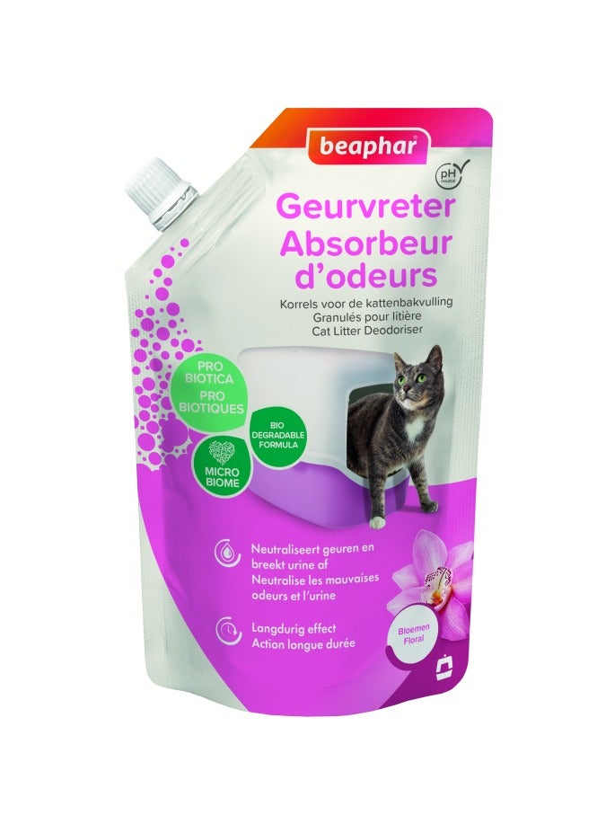 بيفار مزيل روائح متعدد الانتعاش - مزيل روائح لفضلات القطط برائحة الزهور