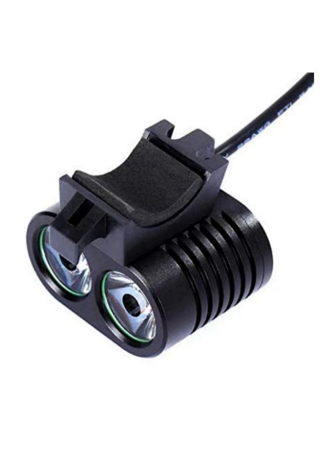 T6 Flashlight Bike Light 2400 Lumen Waterproof Bicycle Handlebar Front Light Super Bright CREE XMK LED Floodlighting Design for Night Cycling Safety Multiple Switch Modes - Image 2