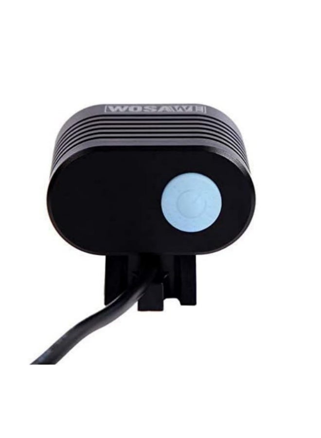 T6 Flashlight Bike Light 2400 Lumen Waterproof Bicycle Handlebar Front Light Super Bright CREE XMK LED Floodlighting Design for Night Cycling Safety Multiple Switch Modes - Image 3