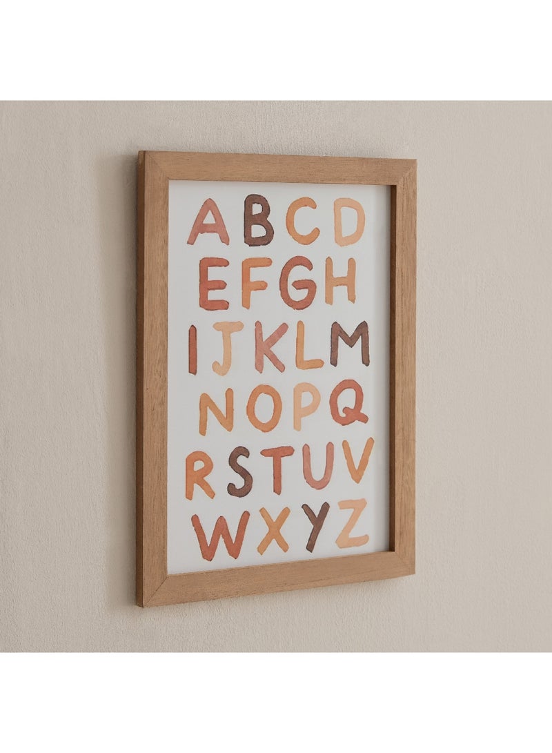 Home Box Forresta Alphabets Wall Frame 40 x 2 x 30 cm  - Image 2