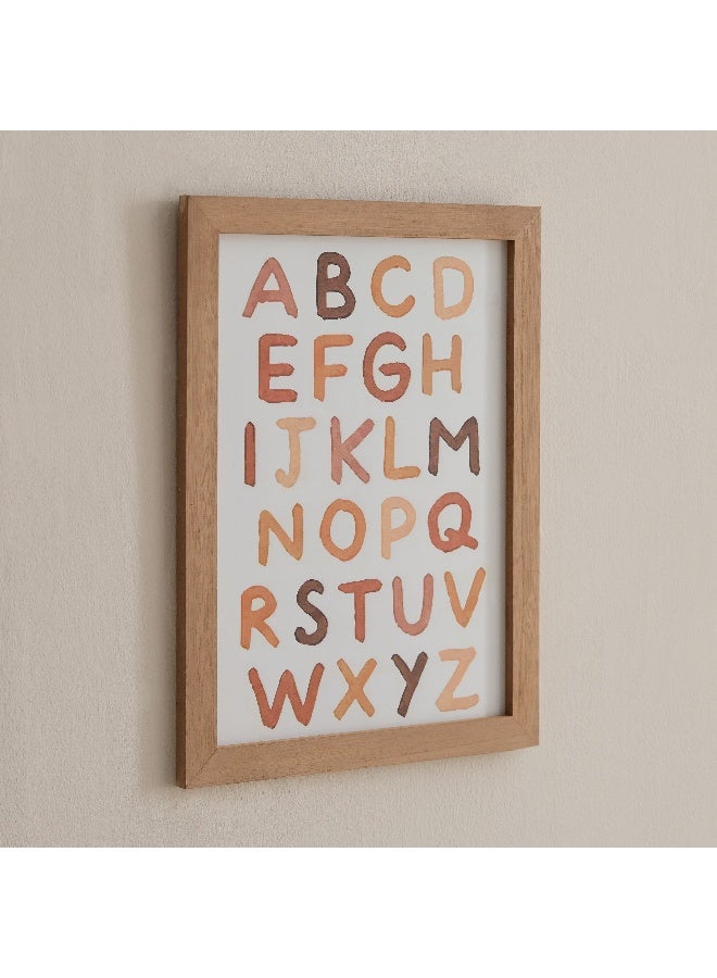 Home Box Forresta Alphabets Wall Frame 40 x 2 x 30 cm - Image 1