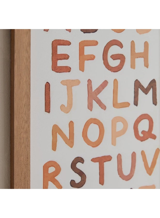 Home Box Forresta Alphabets Wall Frame 40 x 2 x 30 cm - Image 3