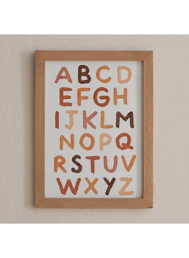 Home Box Forresta Alphabets Wall Frame 40 x 2 x 30 cm - Image 2