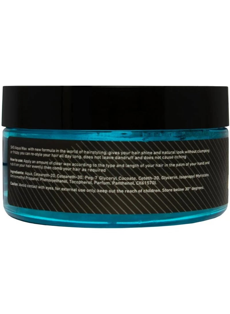 اس كي فايف SK5 اكوا واكس لتصفيف الشعر تركواز 200مل - Image 3