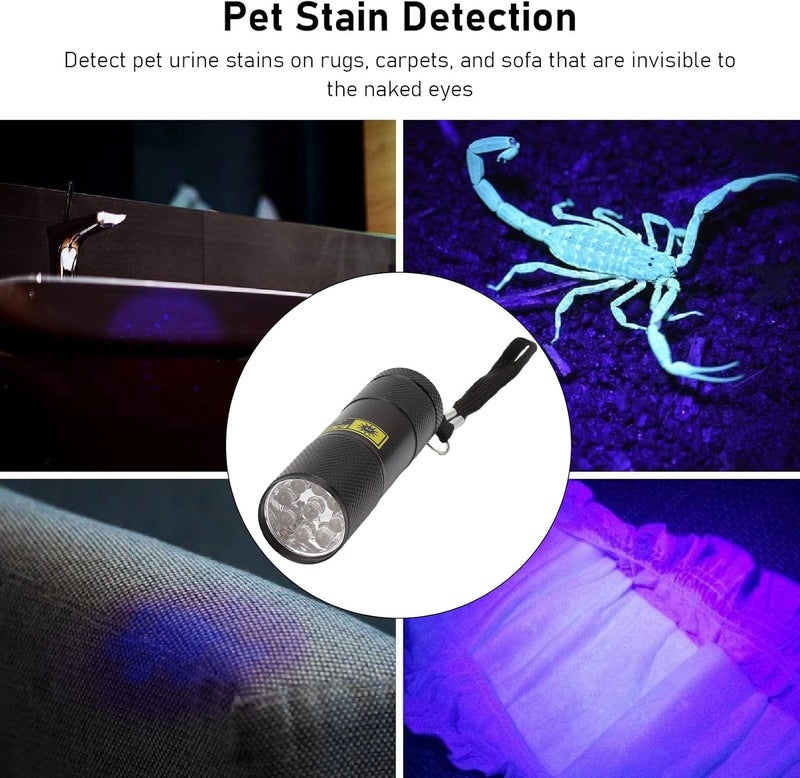 Handheld Flashlight Compact and Portable Currency Verification Light for Aluminum Alloy - Image 4