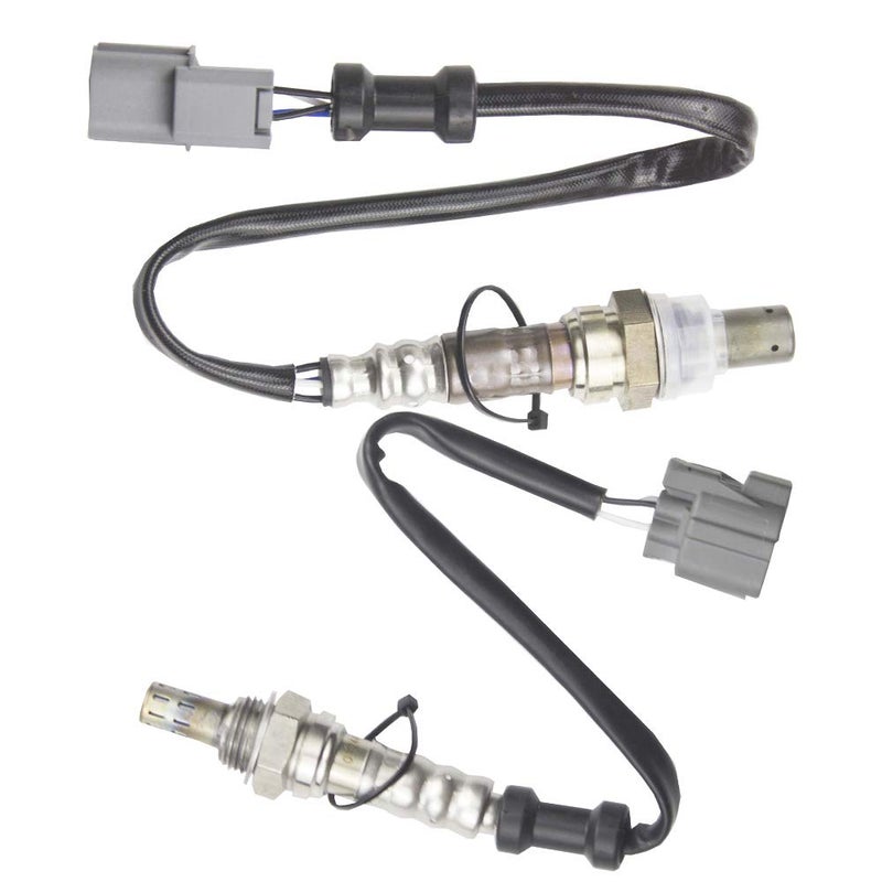 higherbro 2x Upstream+Downstream Oxygen Sensor 1 & 2 for 2002 2003 2004 Honda CR-V 2.4L - Image 1