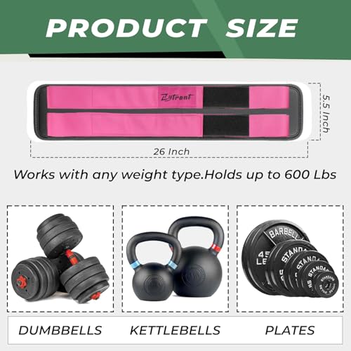 Zytrant Hip Thrust Barbell Pad Belt for Gym, Fitness Booty Support Cushion for Squats and Pilates - Image 3