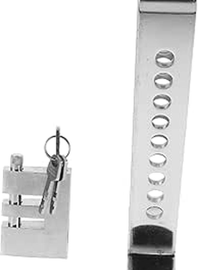 Adjustable U Shaped Theft Lock For Steering Wheel Pedal Durable Anti Theft Device For Cars Atvs - Image 1