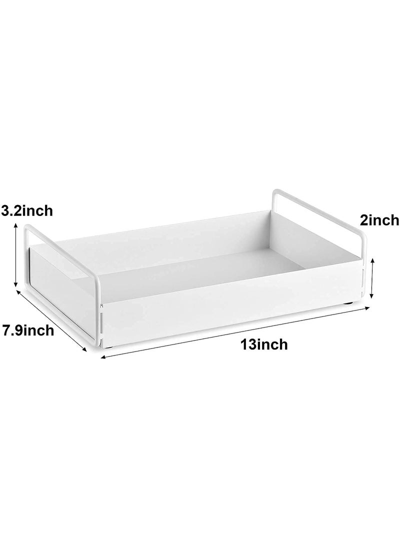 Artsio Craft Store Artsio Craft Store Modern Bathroom Tray Vanity Tray for Shower Sink or Countertop Bathroom Organizer for Toiletries and Bath Accessories  - Image 5