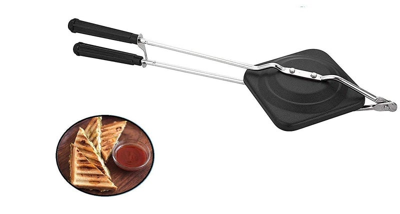 Doliva Sandwich Bread Toaster Grill Sandwich Machine Regular Gas Toaster and Griller Sandwich Maker Flip Pan Toast Gas - Image 2