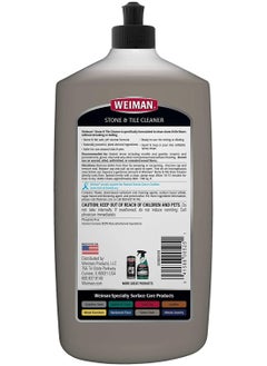 Weiman Weiman Stone Tile and Laminate Cleaner 32 Ounce Professional Tile Marble Granite Limestone and More Stone Floor Surface Cleaner  - Image 2