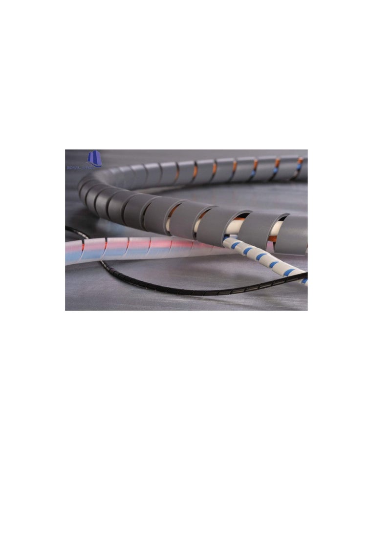 High Quality HD Spiral Wire Wrap Tube PC Cable Management For Computer Car Wire Cover Sleeve (20 mm)  - Image 3