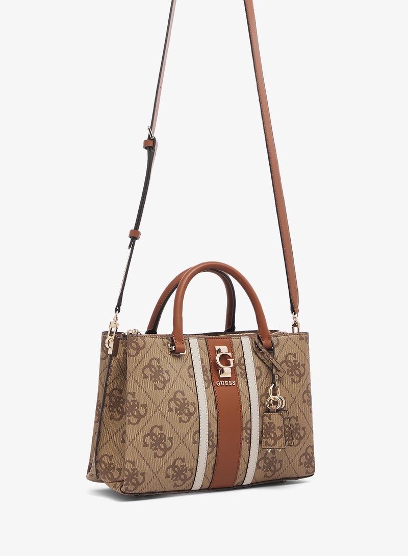 GUESS Erenia Girlfriend Satchel Bag - Image 3