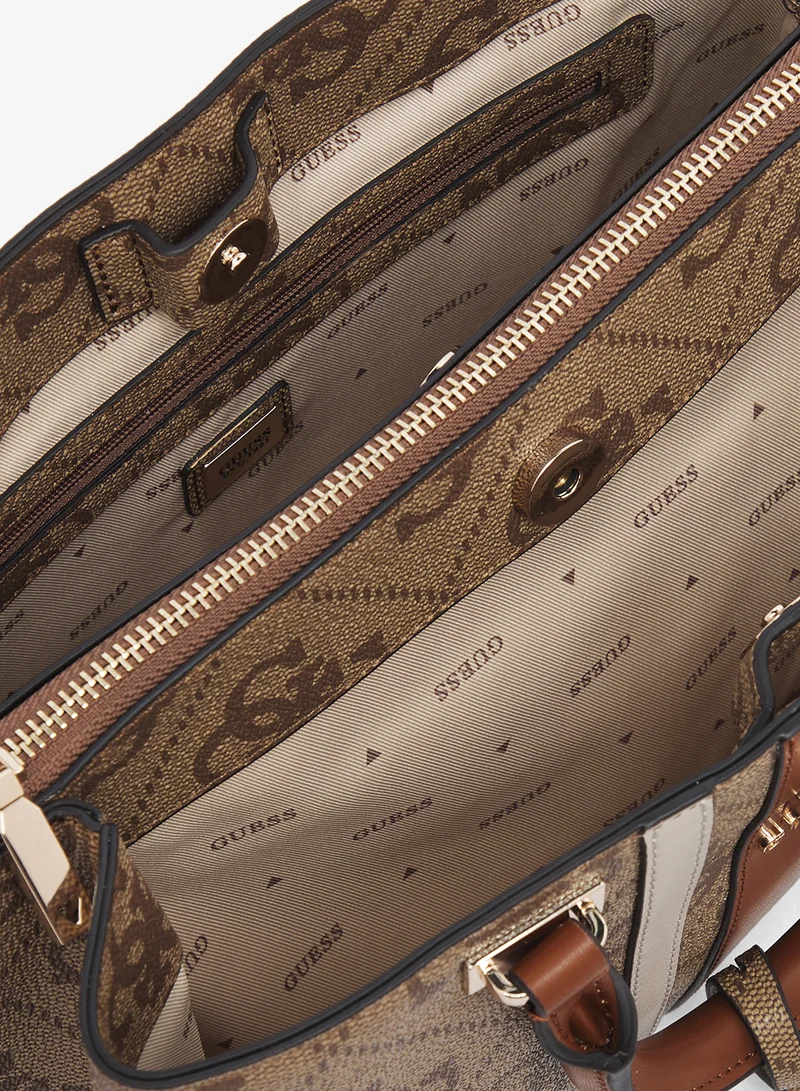 GUESS  Erenia Girlfriend Satchel Bag for Women | Best Price UAE