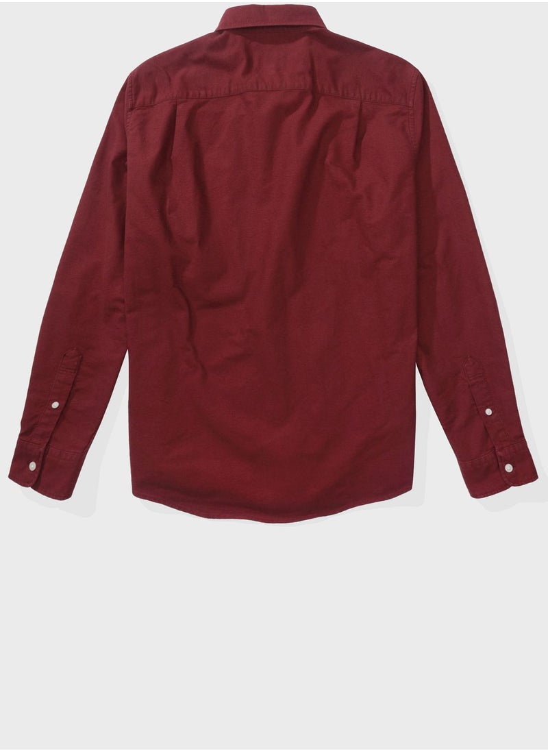 American Eagle - Pocket Detail Button Down Shirt - Image 1