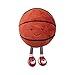 MUALML Cute Basketball Stuffed Animal Funny Basketball Gift Soft Ball Plush with Legs Adorable Sports Throw Pillow for Boys Girls Room Decor - Image 2