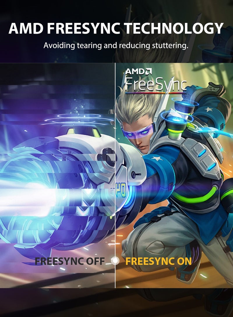 أوبيرفكت شاشة محمولة UPERFECT شاشة محمولة مقاس 18.5 بوصة 120 هرتز 1920 × 1080 FHD IPS IPS USB C ومنفذ HDMI صغير، شاشة ثانية رفيعة للغاية للكمبيوتر المحمول/الهاتف/وحدة التحكم في الألعاب، قابلة للتركيب VESA - Image 5