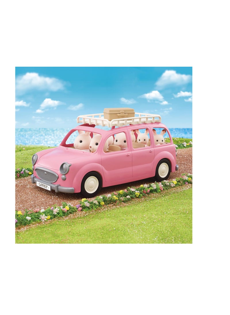 Sylvanian Families - Family Picnic Van Playset - Doll Family Picnic Set with Van and Outdoor Accessories - Image 1
